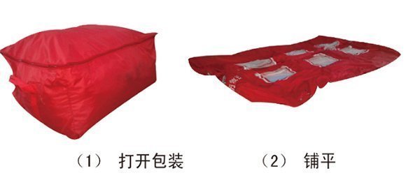 充氣帳篷充氣流程1