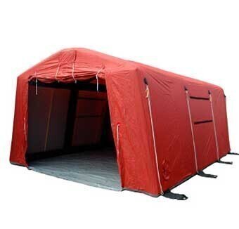 洗消充氣帳篷的搭建步驟 洗消充氣帳篷的搭建步驟