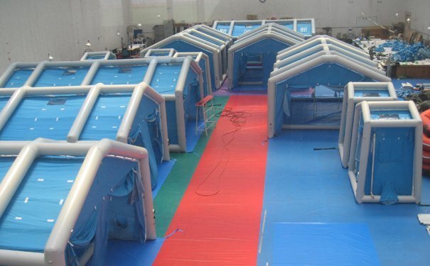 美式單人洗消充氣帳篷 美式單人洗消充氣帳篷