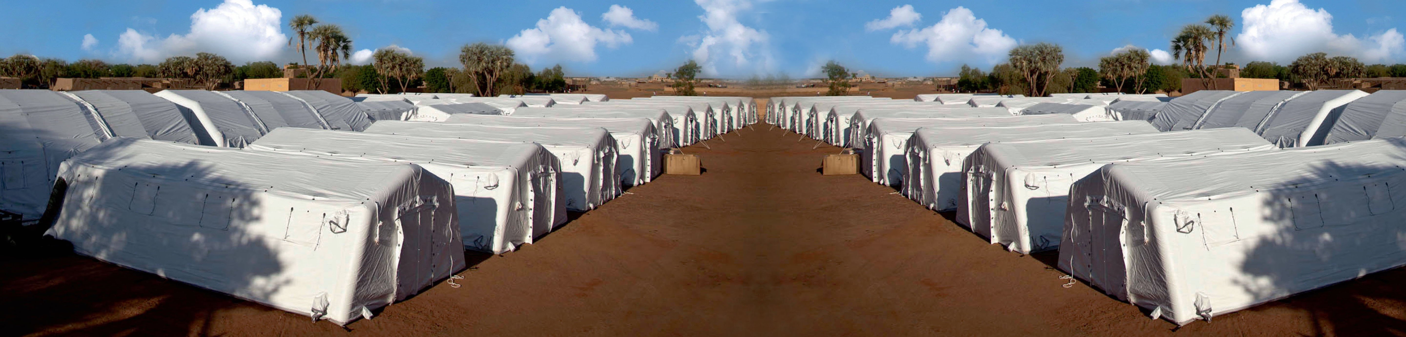 公眾洗消充氣帳篷