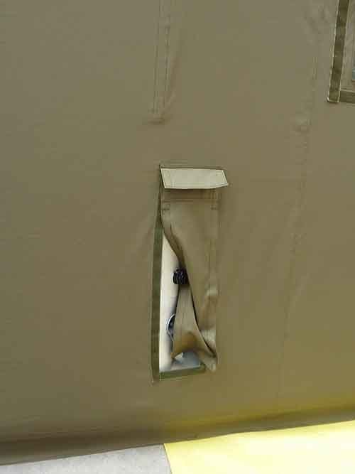 軍綠色充氣帳篷2