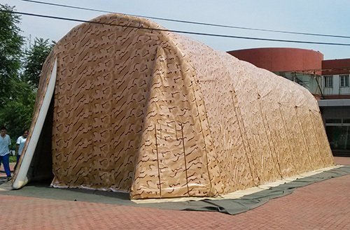 jun用迷彩充氣帳篷2