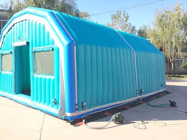 24㎡藍色戶外充氣帳篷2 24㎡藍色戶外充氣帳篷2