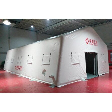 12*8m白色醫(yī)用充氣帳篷