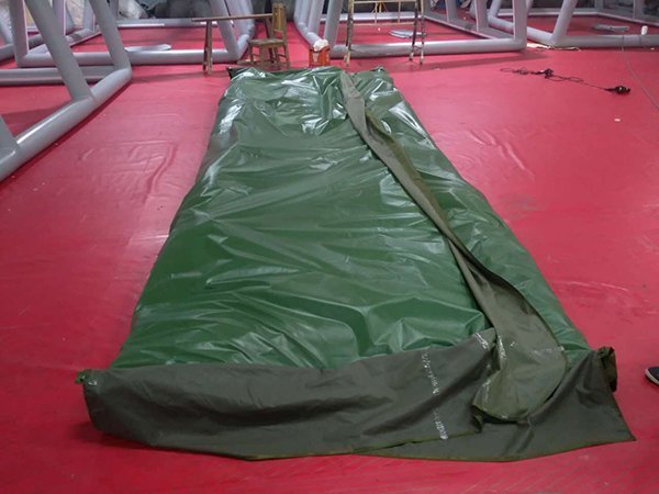 30平米軍綠色充氣帳篷4