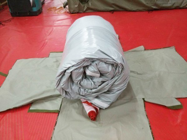 30平米地震應急充氣帳篷 30平米地震應急充氣帳篷